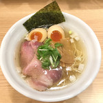 RAMEN 火影 - 味玉鶏だし塩らぁ麺（880円）