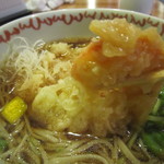 吾妻橋 やぶそば - 中からは旨味十分の芝海老が