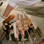 牛のよたれ - 炉端焼き