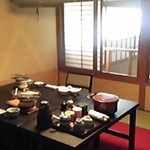 日長庵 桂月 - 個室でお食事をいただきました。