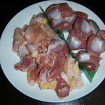 橋本かしわ店 - 親鶏（雌）＆砂ズリ