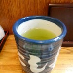 にし与 - 緑茶