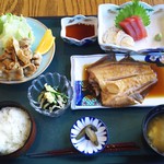 ホテル 小野 - 夕食1