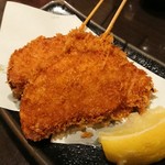 串焼亭ねぎ - ハムカツ    250円