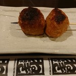 串焼亭ねぎ - かみなり(辛口つくね)    300円
