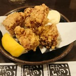 Kushiyakitei Negi - 塩にんにくからあげ    350円