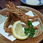 彦右ェ門和食すし - がさえびの唐揚げ