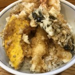 明月 - 〇上天丼1,200円