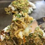 Okonomiyaki Hirano - ご飯に納豆が合いすぎる