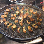 <Exquisite> Arroz Negro (squid ink) paella