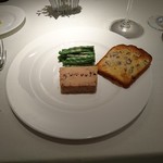 コート ドール - 隠元のサラダと鴨のフォワグラ