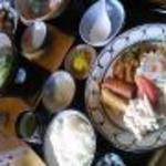 ダイニングとしかわ - 日替わりランチ。この日は小鍋もついて大満足のボリューム