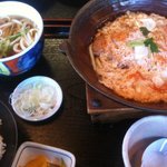 天竜そば ニュー藤屋 - かつ鍋定食