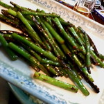 山屋 - にんにくの芽炒め