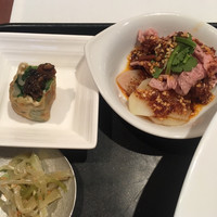 神田 雲林 - 前菜２品、香物