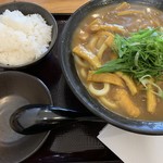 純愛うどん なでしこ - あげカレーうどんセット（￥842）