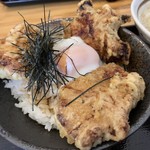 純愛うどん なでしこ - 鶏玉丼セット（￥950）