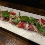 MILLE FIORI - ツムラ本店 河内鴨のカルパッチョ バルサミコソース（￥1500）