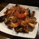MILLE FIORI - 新鮮魚介のペスカトーレ スパゲティ（￥2000）