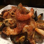 MILLE FIORI - 新鮮魚介のペスカトーレ スパゲティ（￥2000）