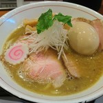 ラーメン 奏 - 鶏そば  煮玉子  大盛り  2016