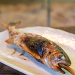 坂本小屋 - 2019.6 あまごのあぶり焼き