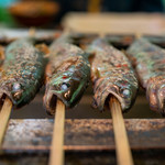 坂本小屋 - 2019.6 あまごのあぶり焼き