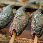 坂本小屋 - 2019.6 あまごのあぶり焼き