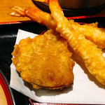 うどん麦清 - かぼちゃ天