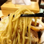 拉麺大公 - 限定 G系ラーメン 麺リフトアップ