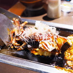 京ちゃばな - 石川県産 丸ごと一匹使ったイカお好み焼き