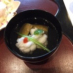 らん亭～ 美日庵 - 鱧の吸い物　