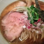 人力俥 - コク煮干そば（アップ）