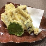 食彩厨房 甚兵衛 - あなご天ぷら