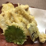 食彩厨房 甚兵衛 - あなご天ぷら