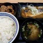 Yoshinoya - 鯖みそ牛定食（690円税込）