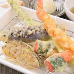 5種天ぷら盛り合わせ
