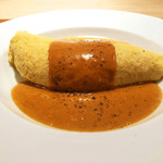 ラ・メール・ギキ - フワフワオムレツビスクソース1500円('19.6月中旬)