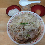ラーメン二郎 環七新新代田店 - ラーメンドッキング！ミッキーフォーメーション！