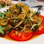 萬華城飯荘 - くらげの冷菜