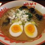 Oniyamma - 鶏白湯味噌ラーメン　【　２０１１年１２月　】