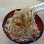 ラーメン二郎 - たまごですき焼き風に