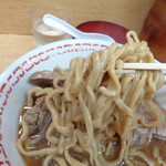 ラーメン二郎 - ノーマル麺もモチモチ