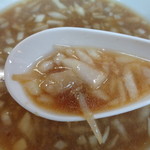 ラーメン二郎 - レンゲはあると助かる