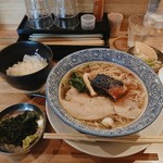 麺や ぶたコング - 魚青ラーメン Allセット(¥1100･〆め茶漬け＆旨豆腐付)