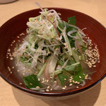 饗 くろ喜 - 薬味冷や茶漬け〜梅風味〜（300円）2019.5