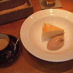 Bar Dondada - 12月26日デザート　チーズケーキ＆ジェラード