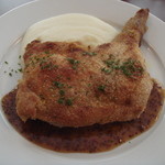 メイン：大仙どり　もも肉のパン粉焼き