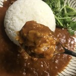 いわき美食ホテル - フラガールカレー、いただきま〜す