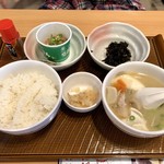 ガスト - 根菜具だくさん味噌汁定食…499円